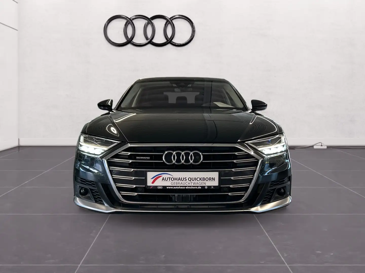 Audi A8 50 TDI quattro TV HUD B&0 STHZ PANO MATRIX MASSAG Schwarz - 2