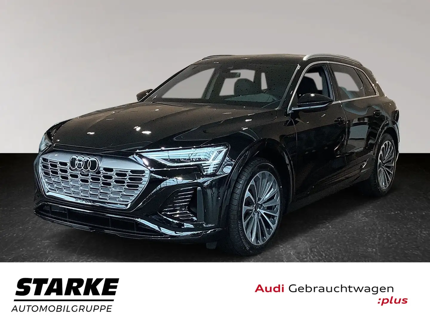 Audi Q8 e-tron 50 quattro S line Schwarz - 2