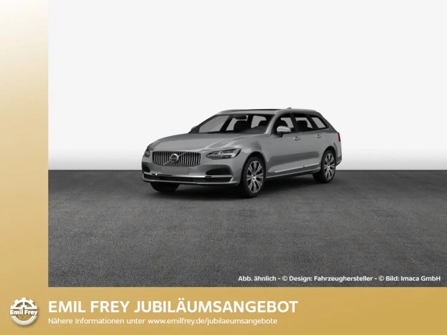 Volvo V90 B5 D AWD Ultimate Dark 360°Cam Standheizung Argent - 1