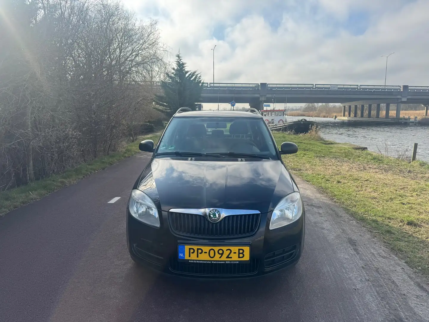 Skoda Fabia Combi 1.4-16V Sprint |Airco|NW APK| Schwarz - 2