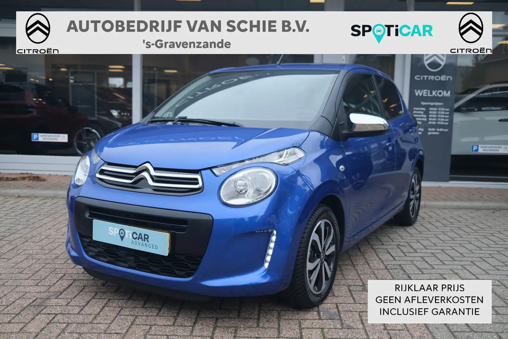 Citroen C1 VTi 72 Feel AppleCarplay | Android Auto | Lichtmet Blauw - 1