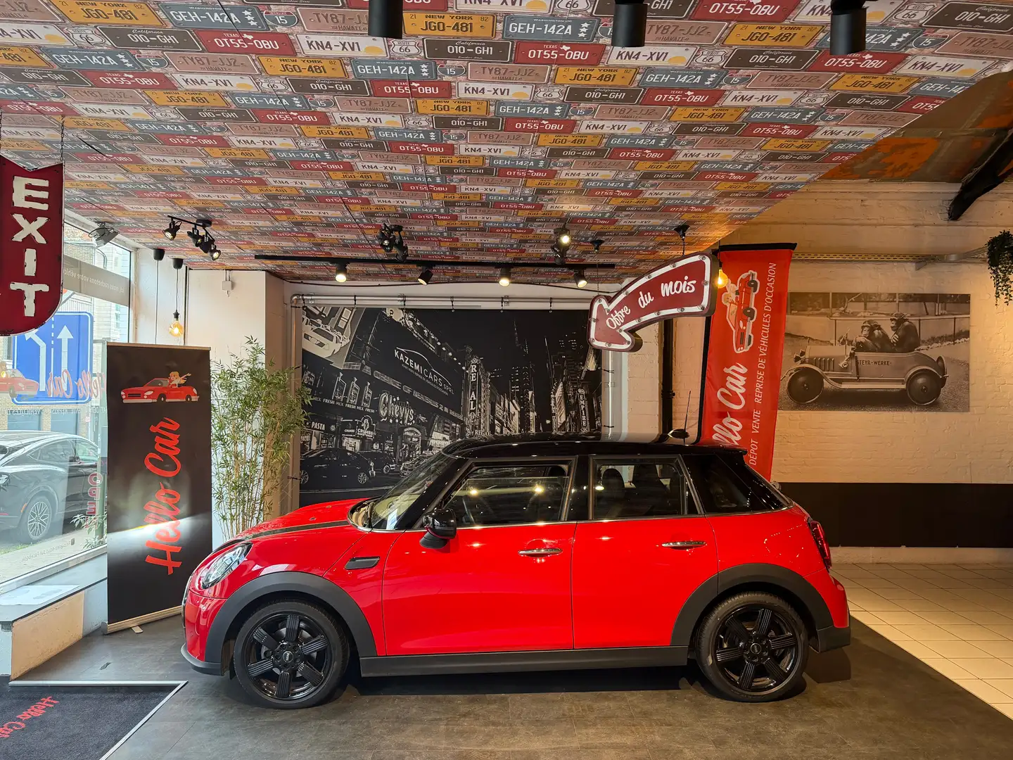 MINI Cooper Mini 1.5A Cooper * BOITE AUTO * CAM * CUIRS * LEDS Rojo - 2