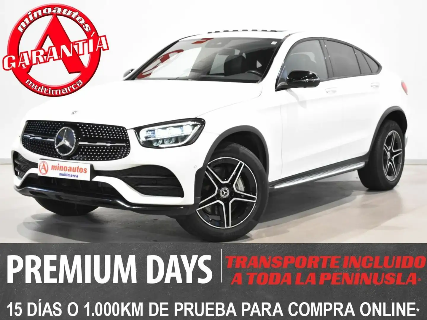 Mercedes-Benz GLC 350 Coupé 350d 4Matic Aut. Biały - 1