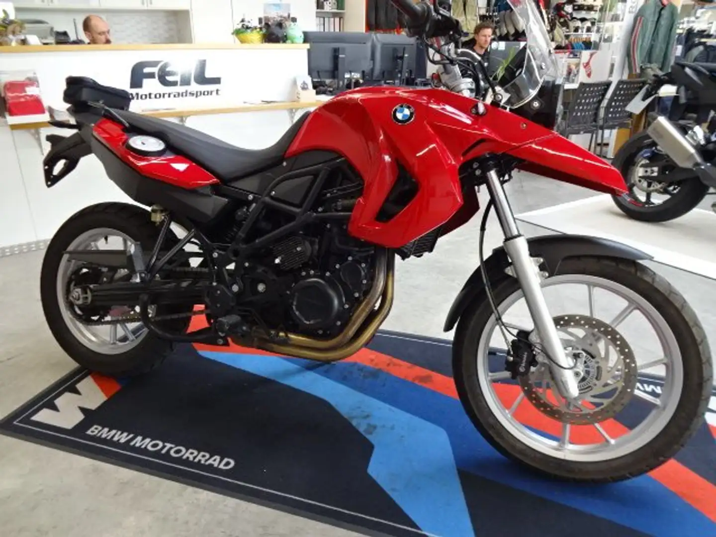 BMW F 650 GS Twin (800 ccm) Rojo - 1