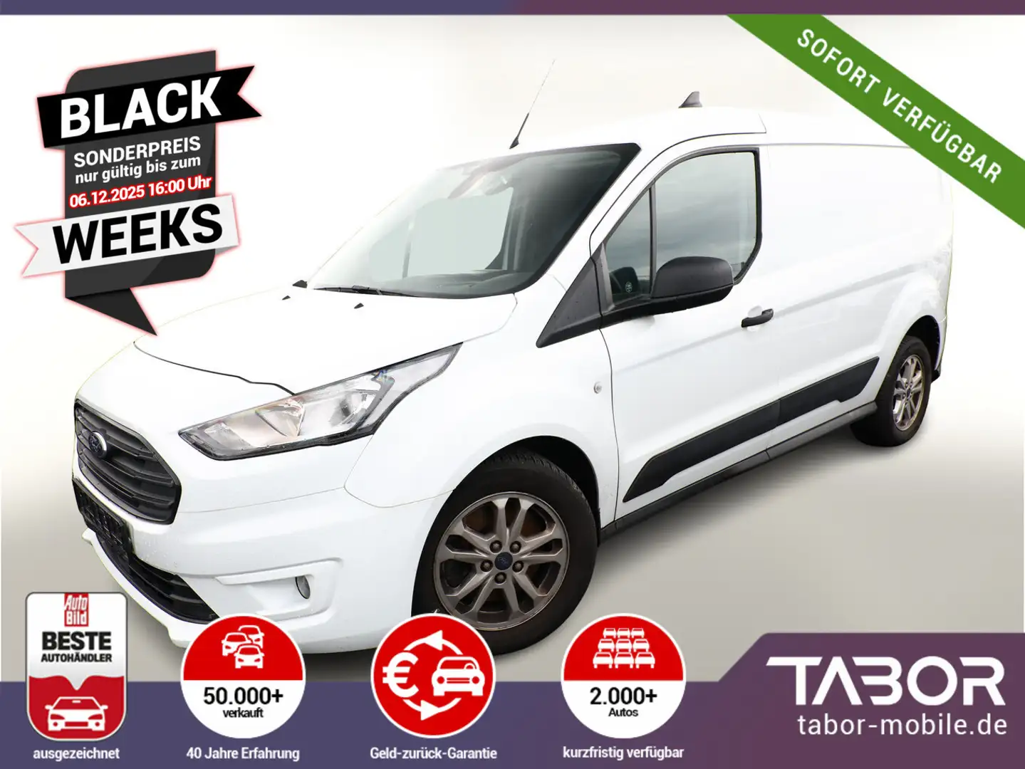 Ford Transit Connect Transit Connect L2 1.5 EB 100 Aut Trend UVP-33%* Weiß - 1