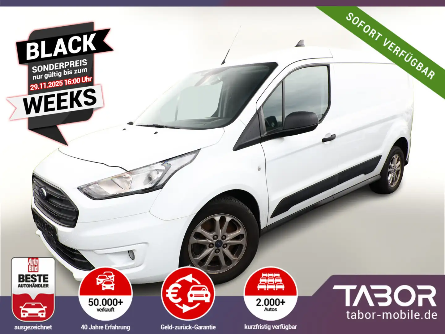 Ford Transit Connect Transit Connect L2 1.5 EB 100 Aut UVP-32%* Weiß - 1