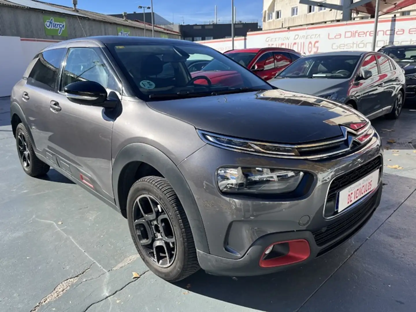 Citroen C4 Cactus 1.2 PureTech Feel 82 Gris - 1