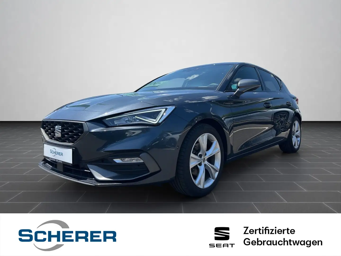 SEAT Leon 1.5 eTSI FR DSG ACC BEATS LED NAVI PDC RFK Grau - 1
