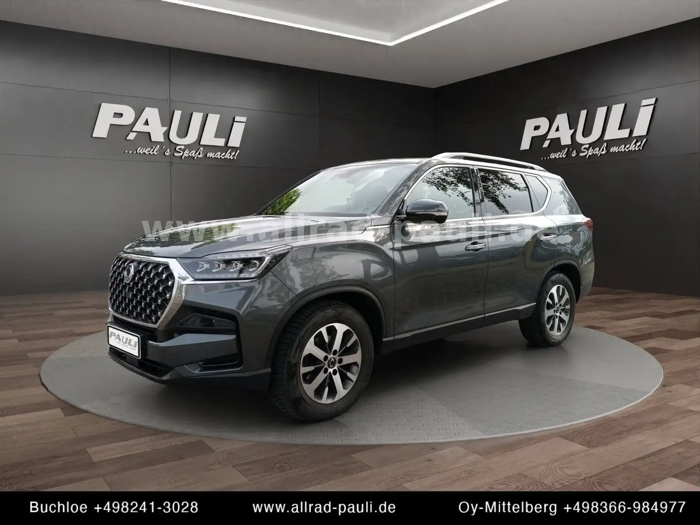 SsangYong Rexton 2.2 D Quartz 4x4 8AT | AHK 3,5t Gris - 1