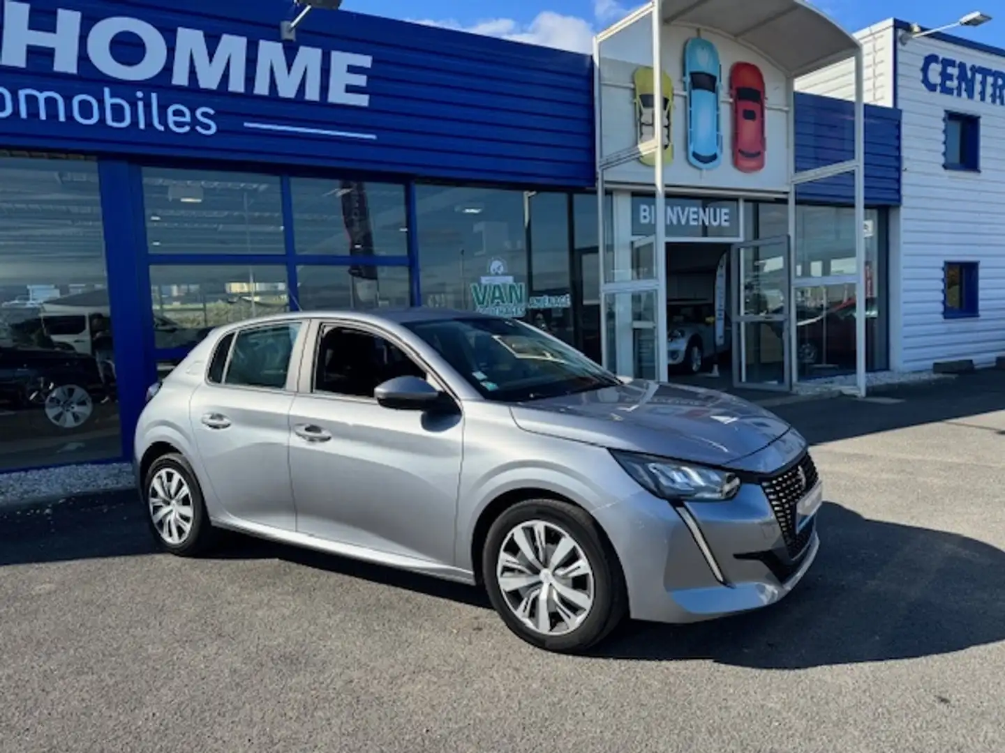 Peugeot 208 1.2 PURETECH 100CH ACTIVE BUSINESS EAT8 Gris - 2