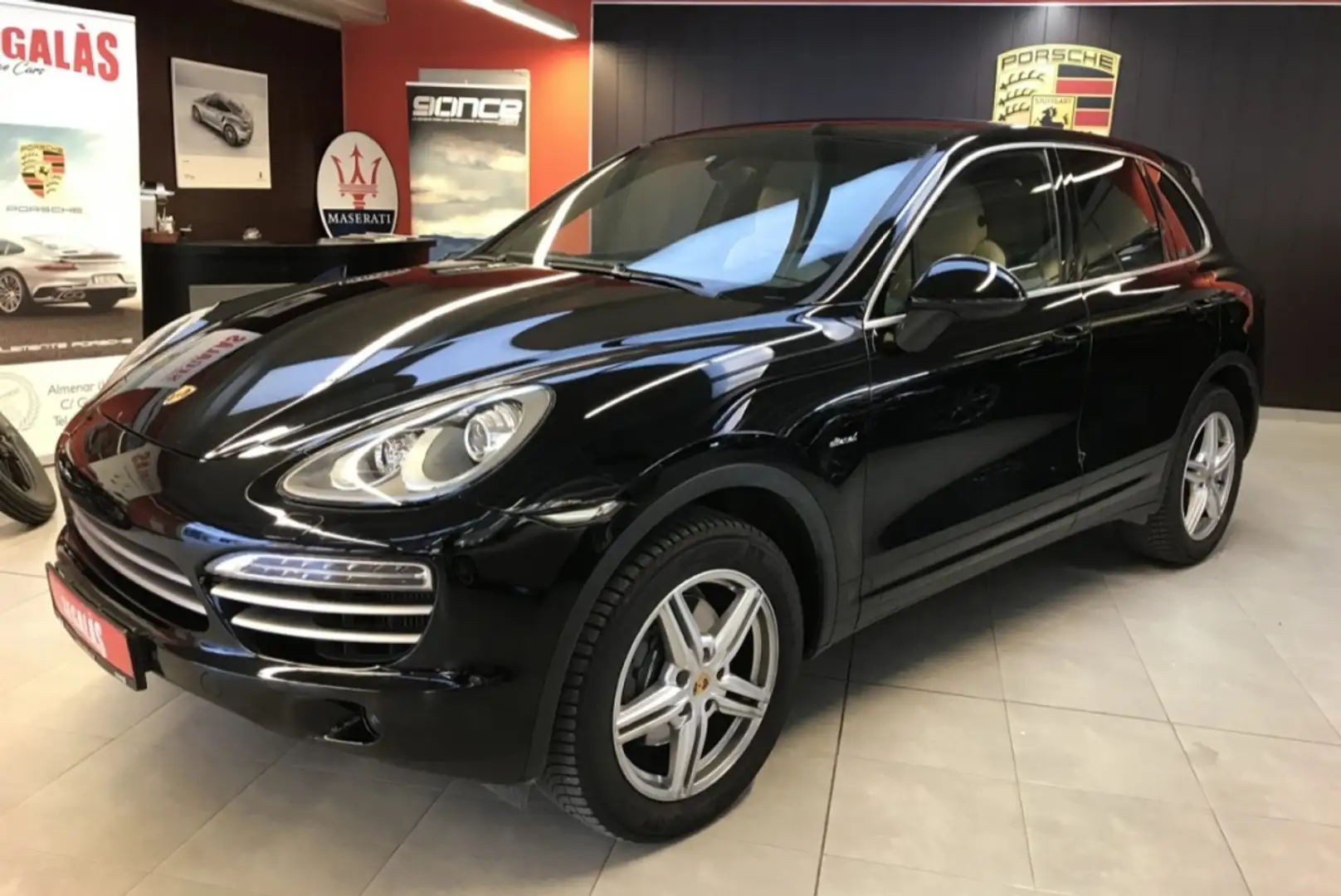 Porsche Cayenne Diesel Platinum Edition Aut. Negro - 1