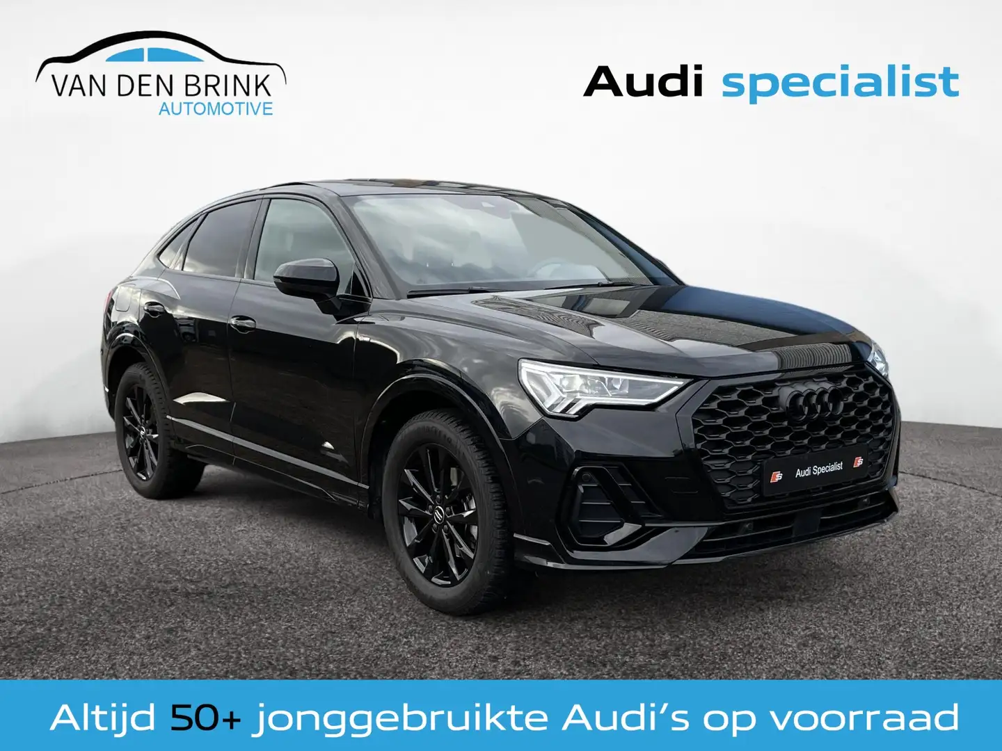 Audi Q3 Sportback 35 TFSI S-Line Black Ed. Pano Sfeerverli Noir - 1