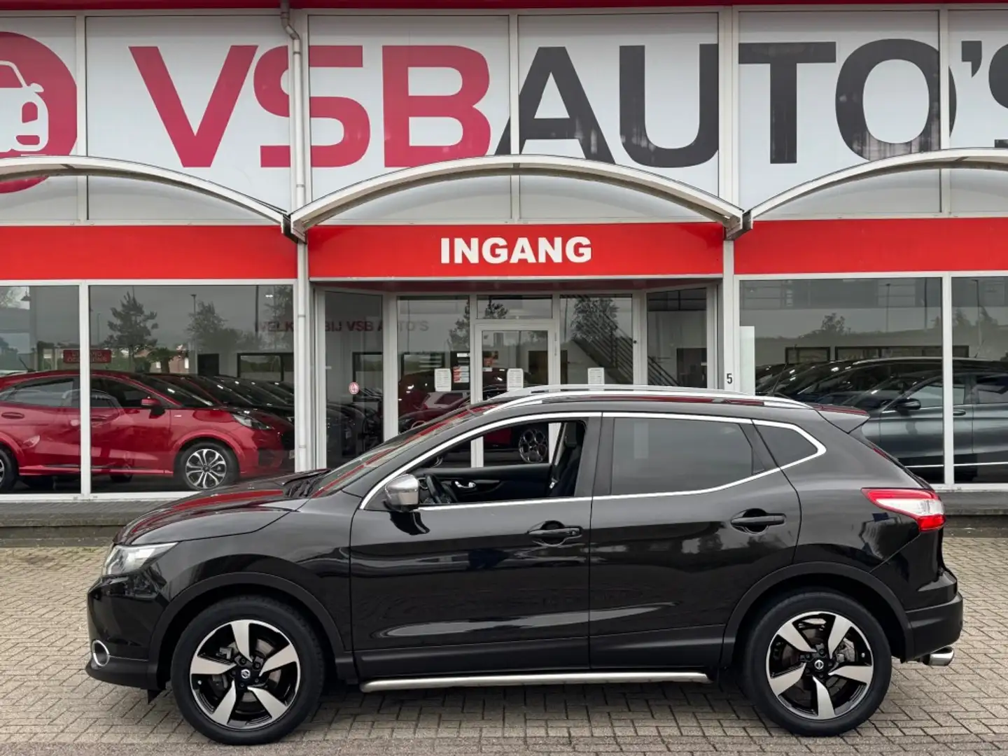Nissan Qashqai 1.6 DIG-T 163PK PANO-DAK NAVI TREKHAAK CAMERA LED Noir - 2