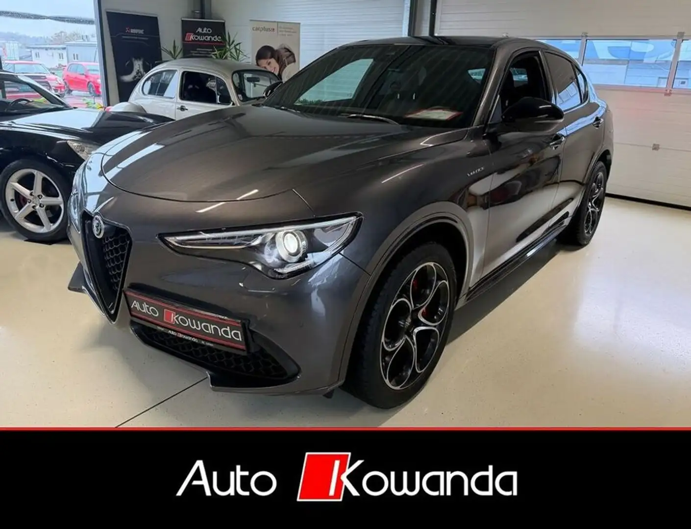 Alfa Romeo Stelvio Veloce Q4 -Top Ausstattung *Wenig KM* Grau - 1
