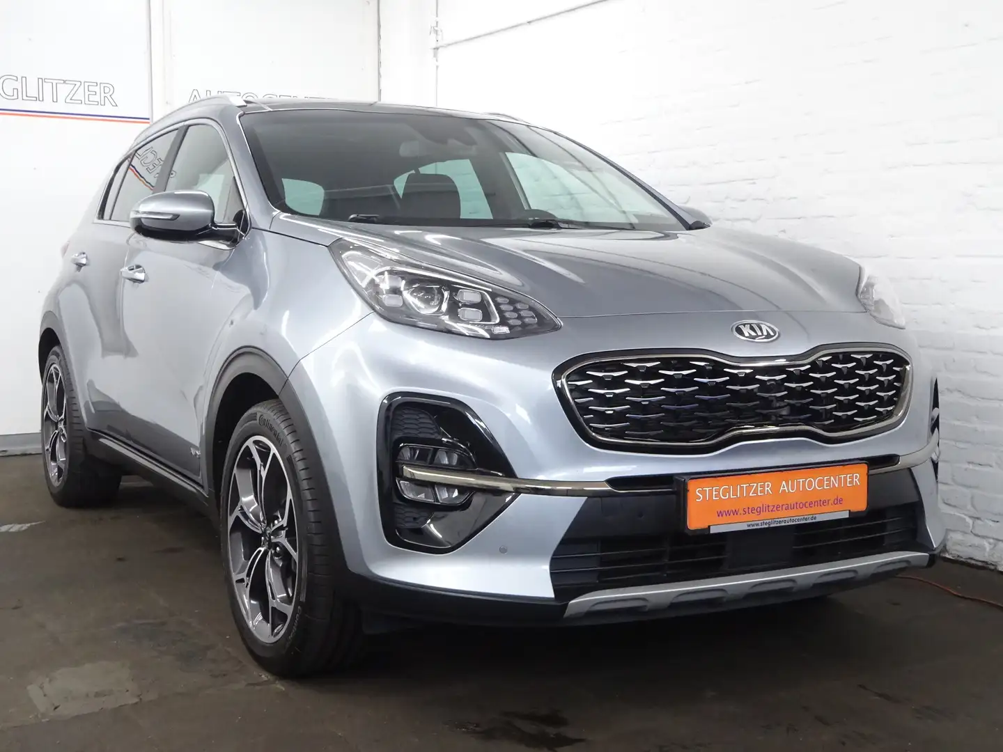 Kia Sportage 1.6 TGDI GT-Line 4WD DCT ACC/AHK/Pano/360°/LED Zilver - 2