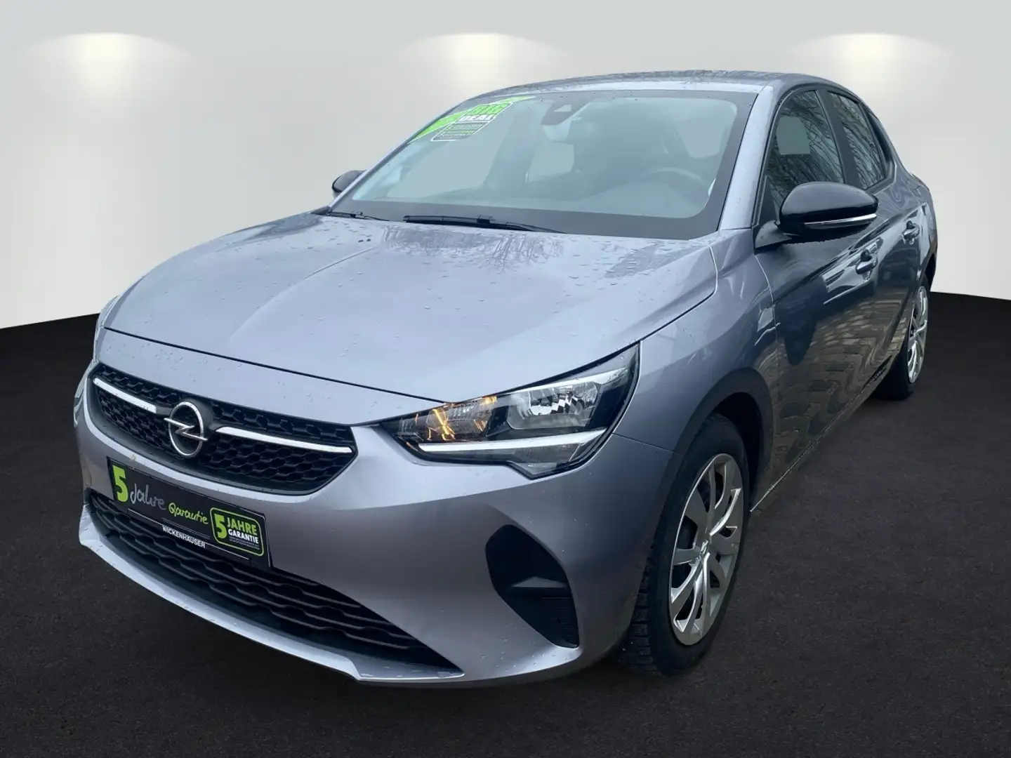 Opel Corsa 5t 1.2 Edition KAM PDC SpurH BT Klima Plateado - 1