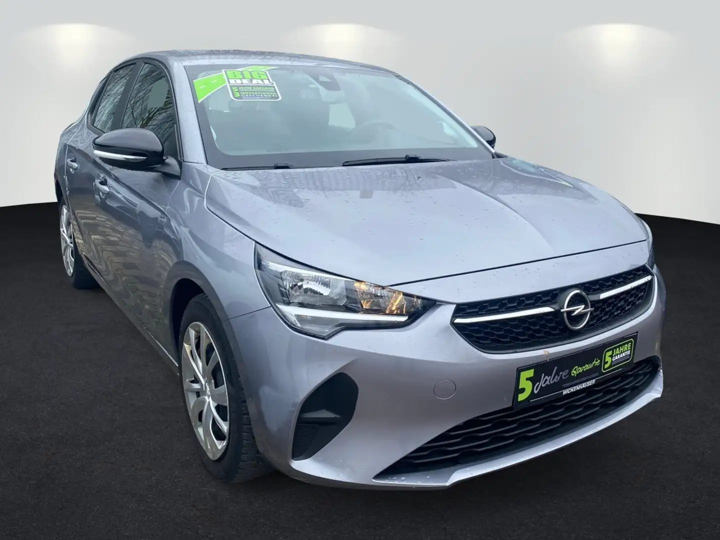 Opel Corsa 5t 1.2 Edition KAM PDC SpurH BT Klima Plateado - 2