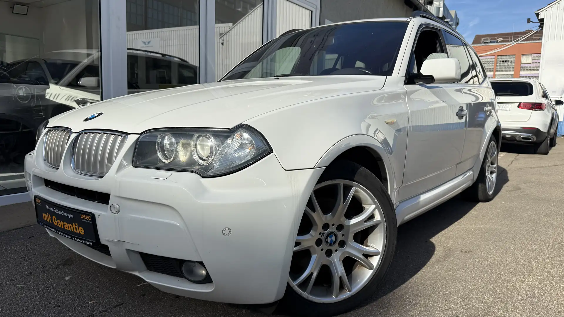 BMW X3 3.0sd M Sportpaket LEDER XENON NAVI AHK 19ZOLL Blanc - 1