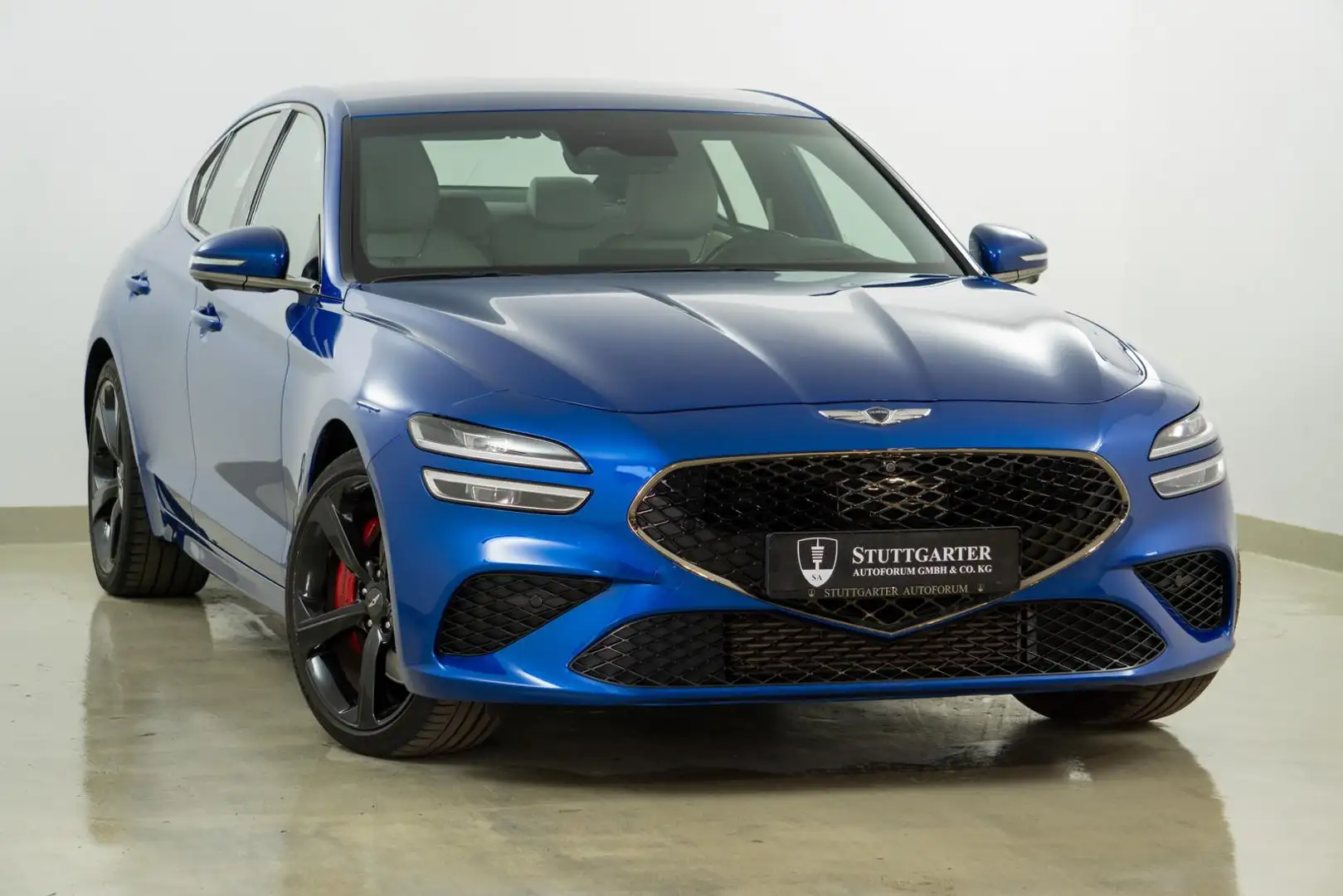 Genesis G70 Sport 360K ACC Memory LED Leder Blau - 1