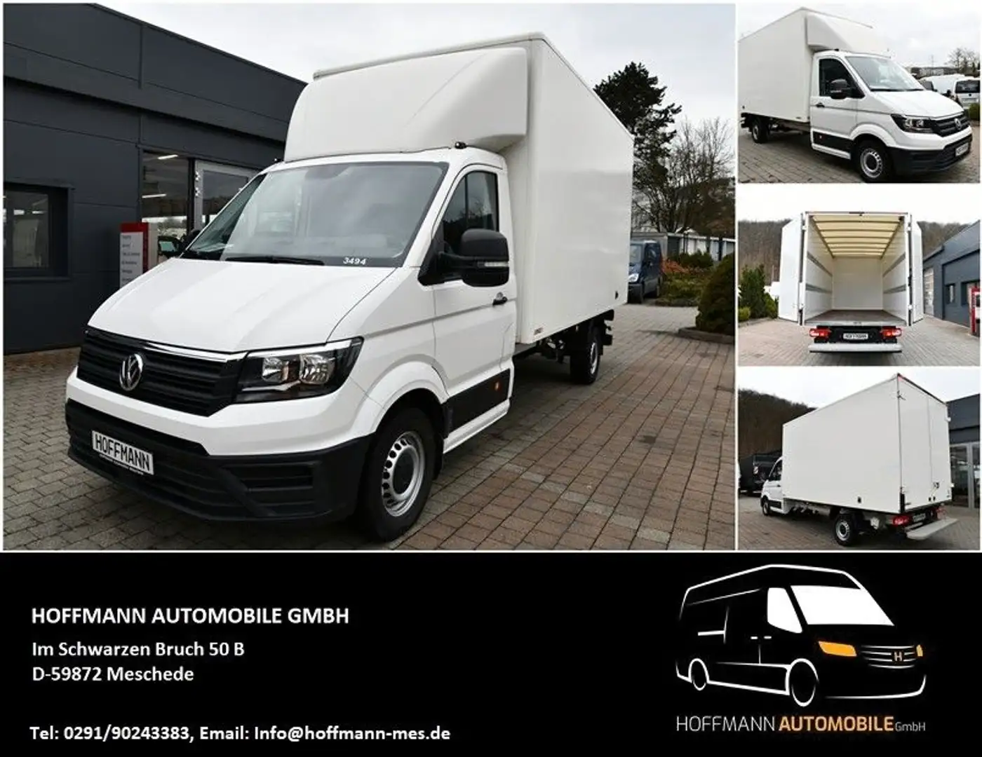 Volkswagen Crafter Möbel Koffer Junge 35 lang RWD Klima Blanco - 1