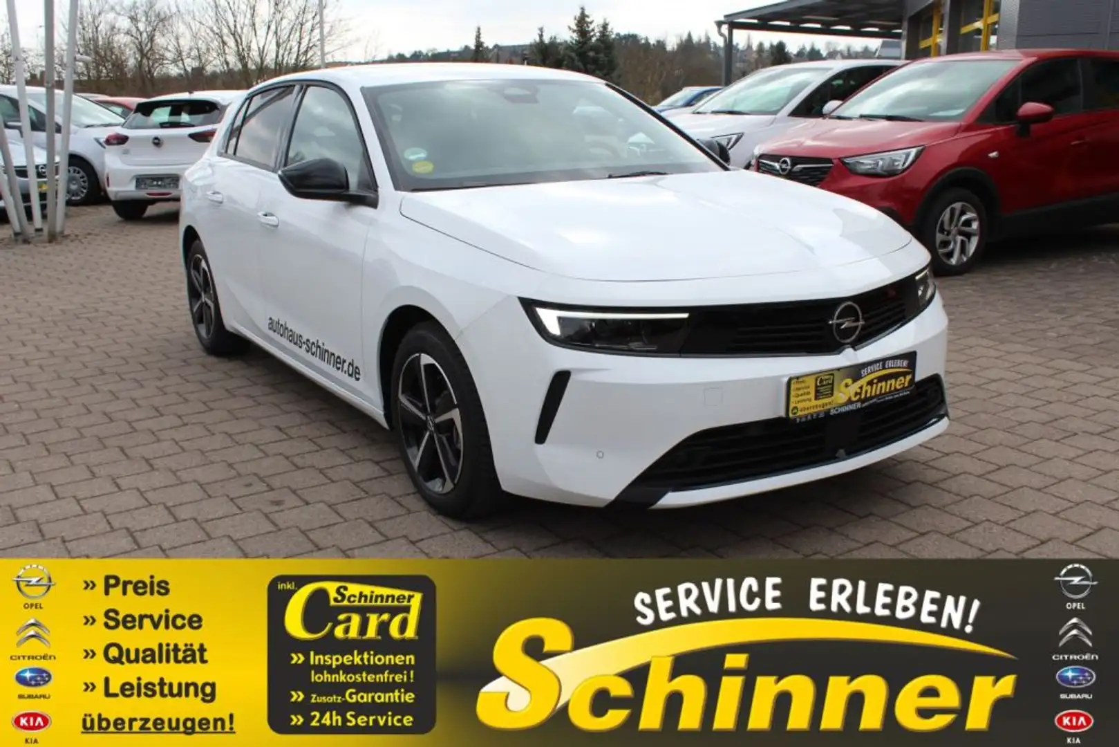 Opel Astra 1.2 Turbo Edition Weiß - 1