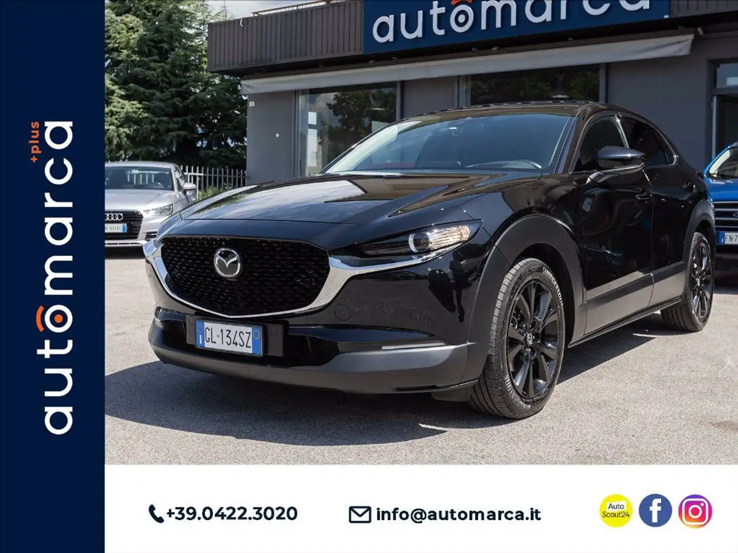 Mazda CX-30 2.0 m-hybrid Homura 2wd 122cv 6mt Noir - 1