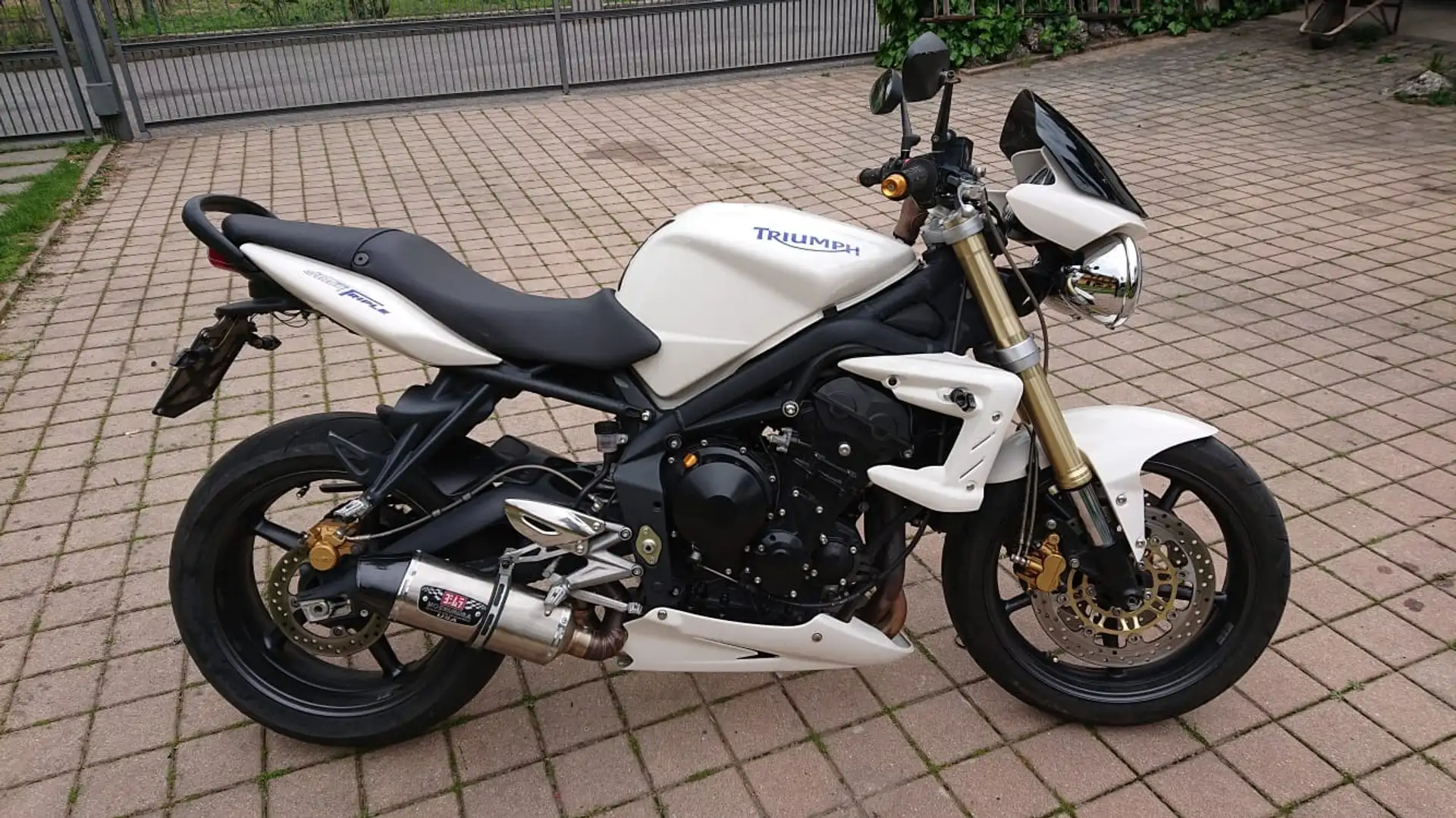 Triumph Street Triple 675 Blanco - 1