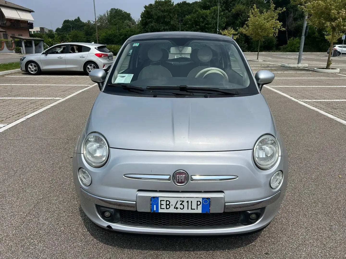 Fiat 500 500 1.2 by Diesel 69cv Argent - 1