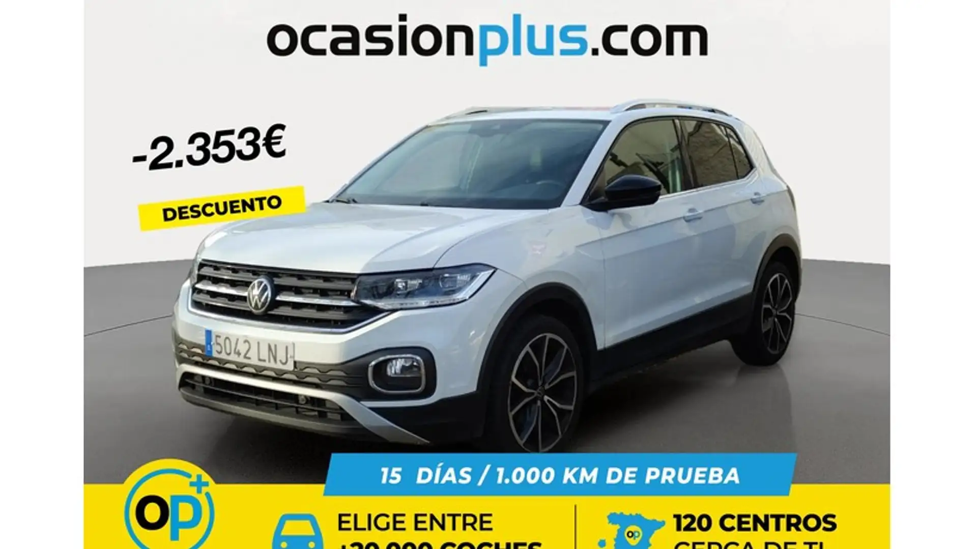 Volkswagen T-Cross 1.5 TSI Sport DSG7 110kW Blanc - 1