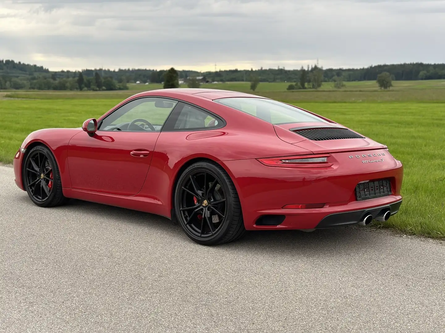 Porsche 991 .2 Carrera S|dt.Auto|PZ gepflegt S-Dach SpoSi Spor Rot - 2