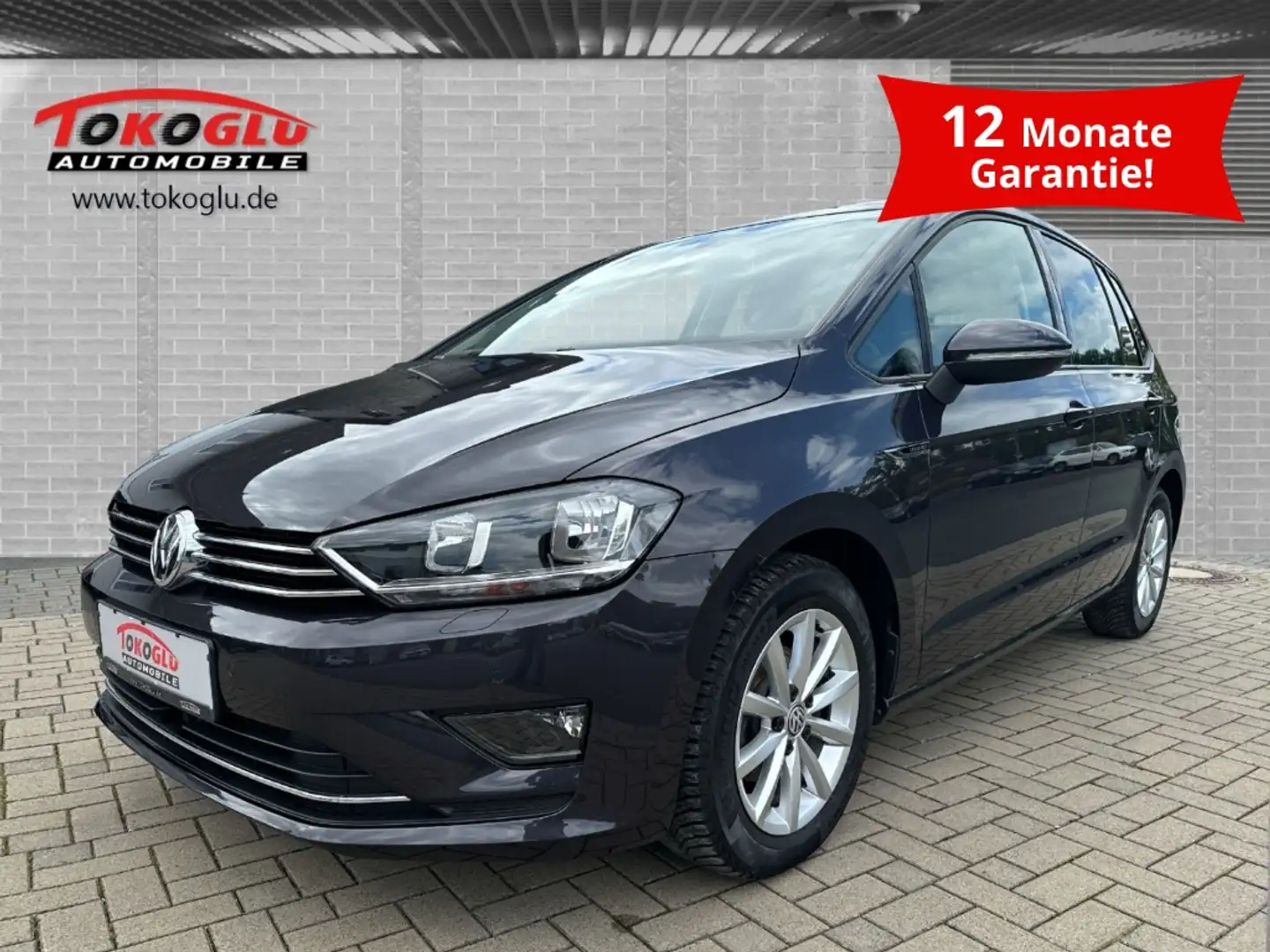 Volkswagen Golf Sportsvan VII Lounge BMT Start-Stopp 1.2 TSI Sperrdiff. 2-Zo Grau - 2