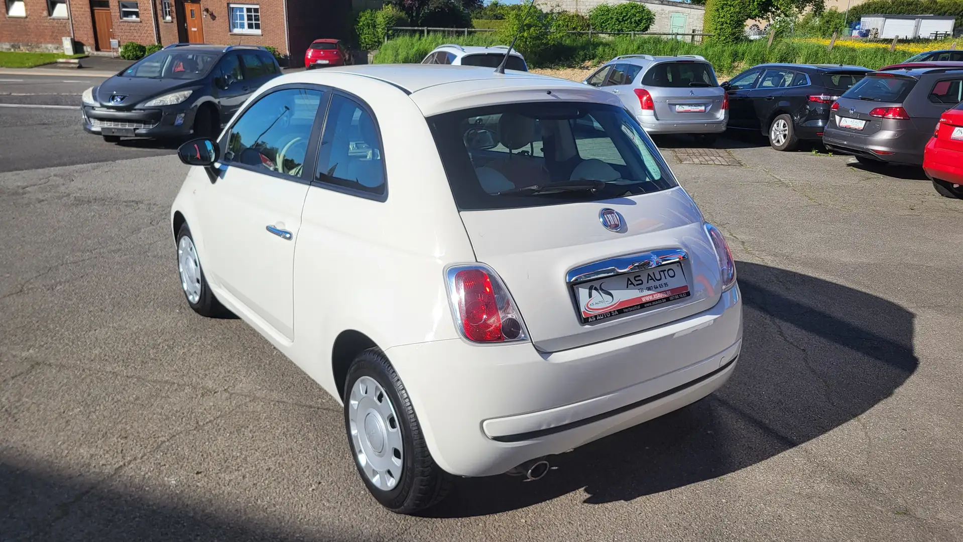 Fiat 500 3P 1.2i 70cv Weiß - 2