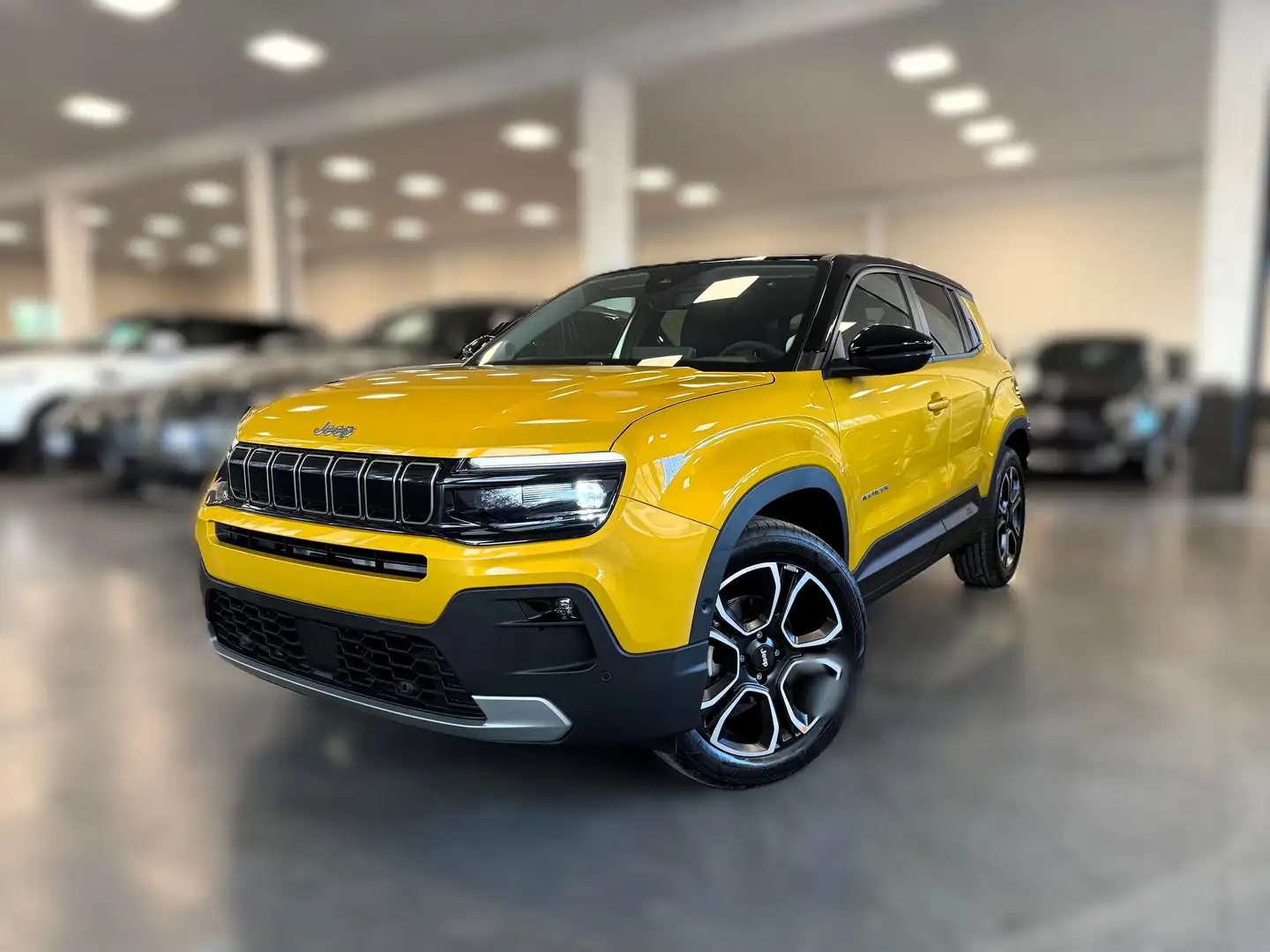 Jeep Avenger 1.2 turbo fwd 100cv Summit  + Bicolor Giallo - 1