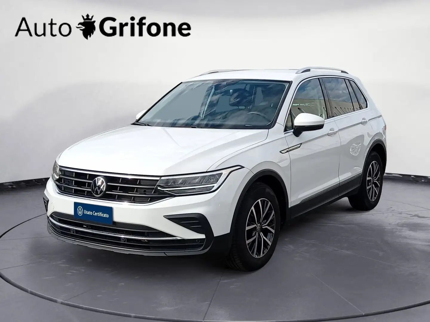 Volkswagen Tiguan 2.0 TDI 150 CV SCR DSG Life Weiß - 2