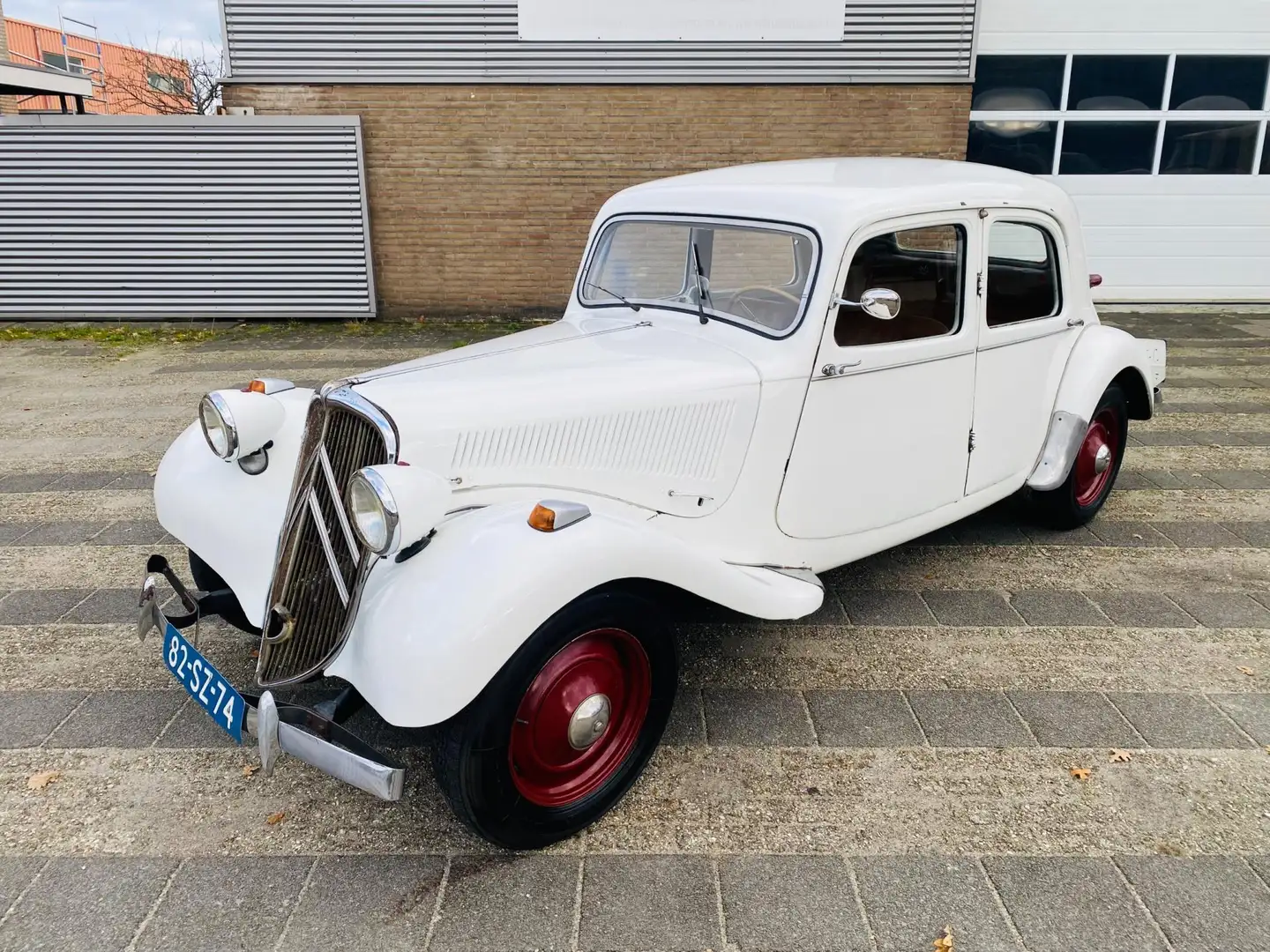 Citroen Traction 11 1952 wit Wit - 1