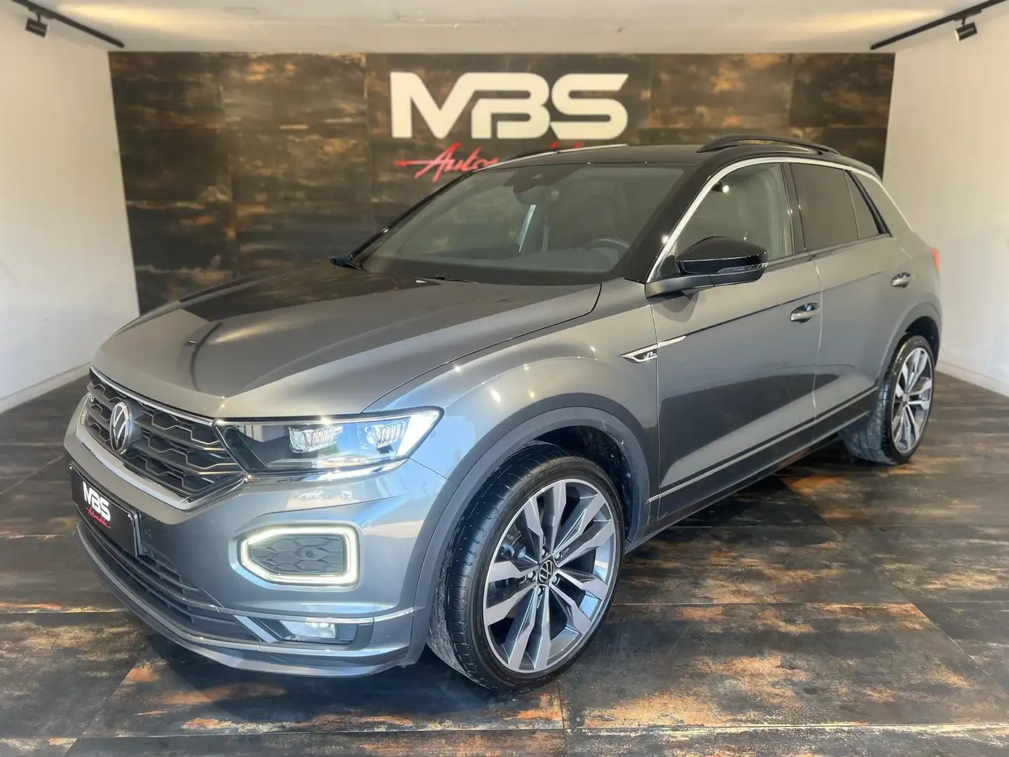 Volkswagen T-Roc 2.0 TSI 4Motion R-Line DSG Gris - 1