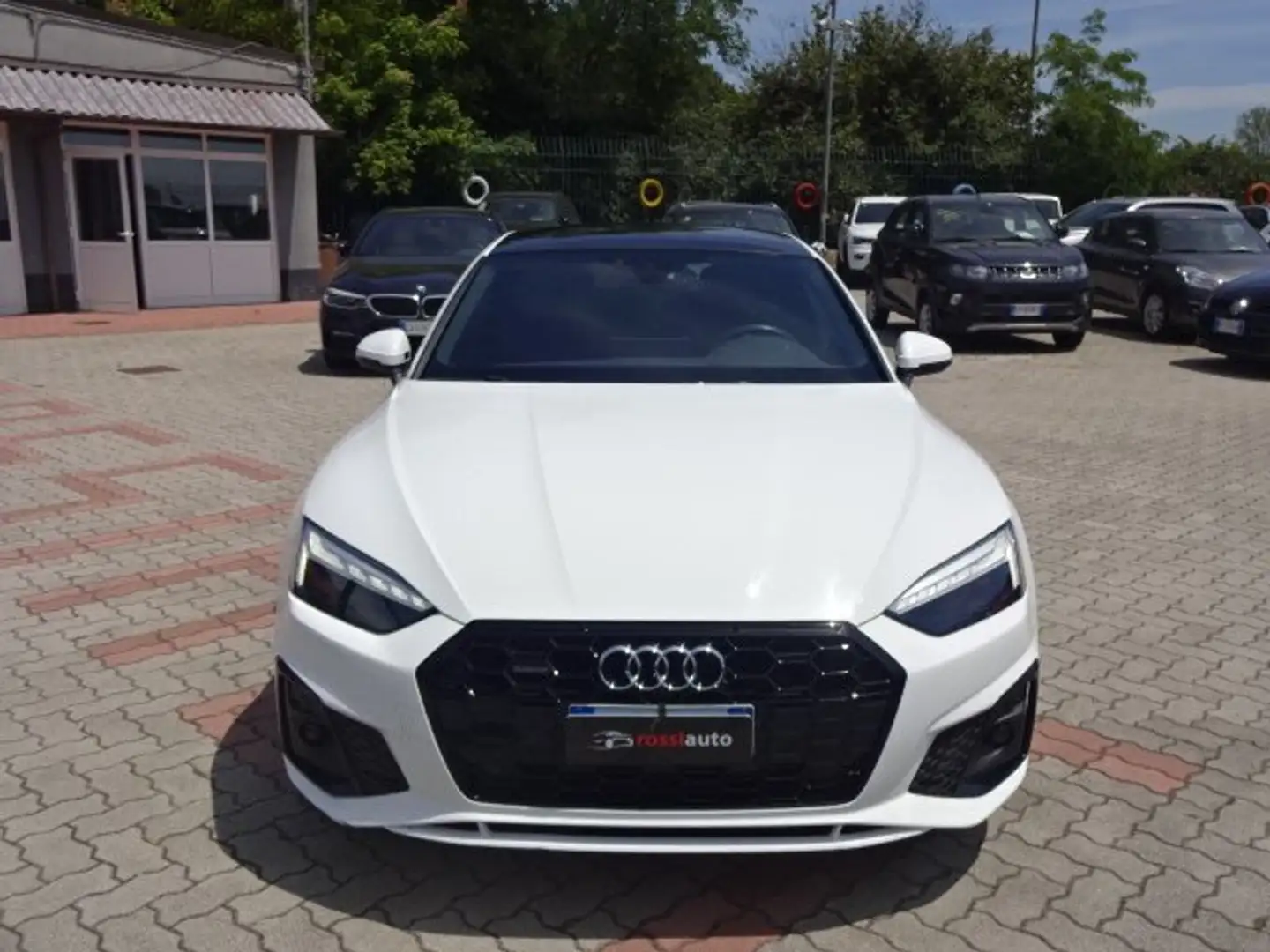 Audi A5 Sportback 40 2.0 tfsi mhev S line quattro 204cv Bianco - 2