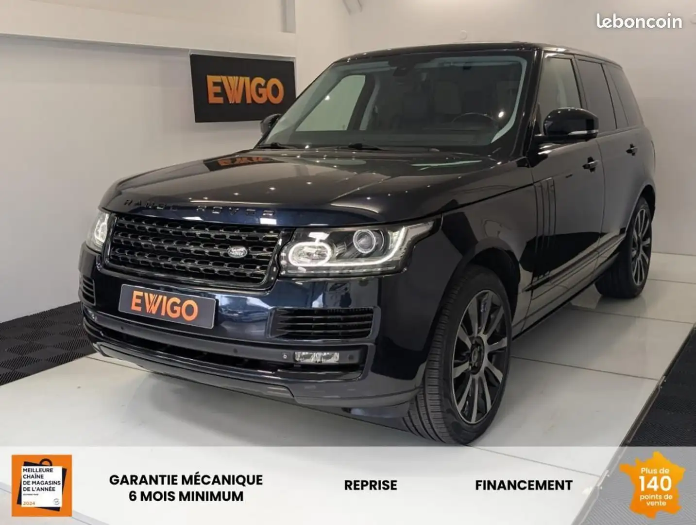 Land Rover Range Rover Land 3.0 TDV6 260ch VOGUE 4WD BVA Bleu - 1