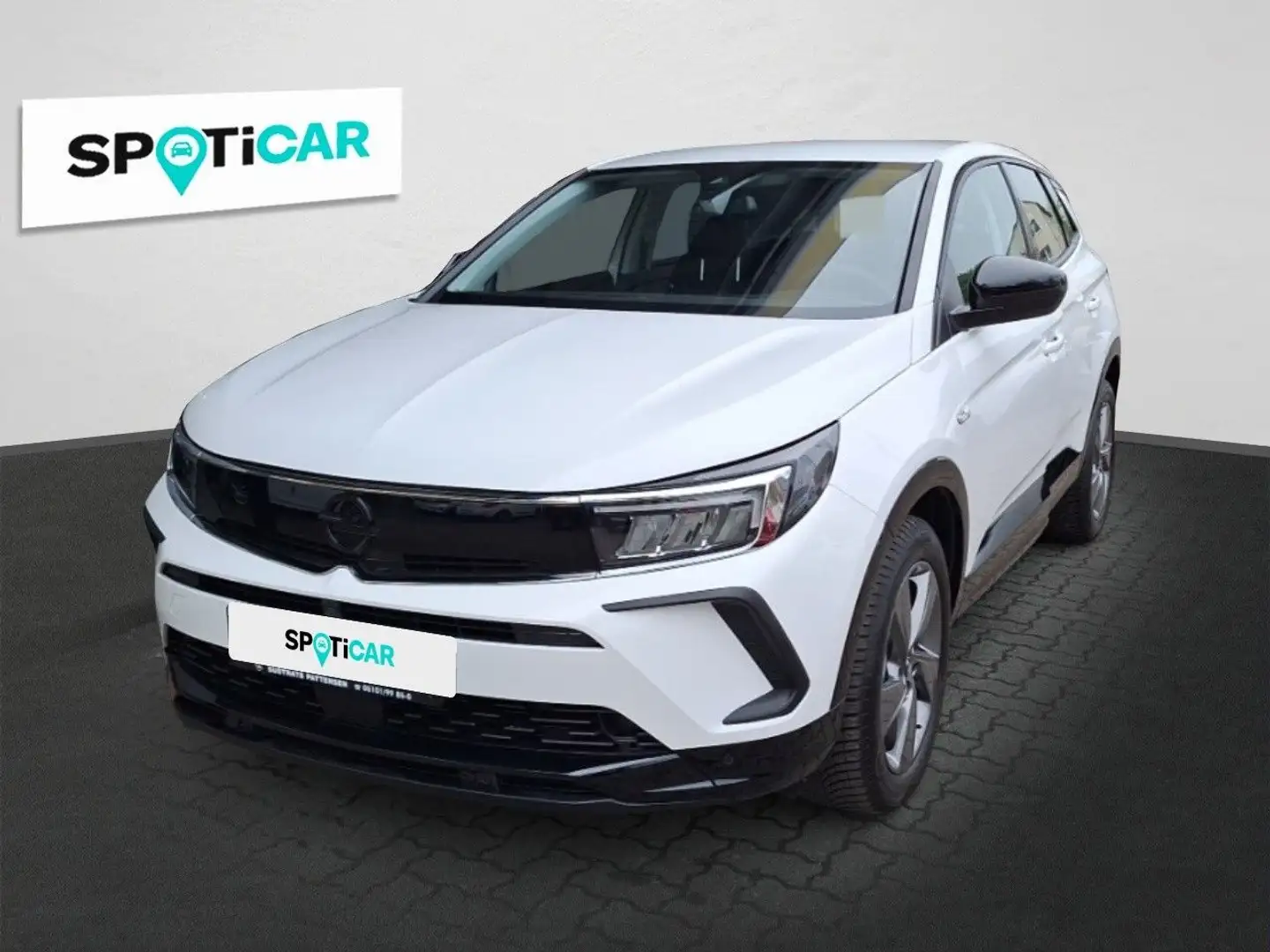 Opel Grandland X Grandland GS 1.2T AT8 AHK, Alcantara, 360°Kamera Blanc - 1