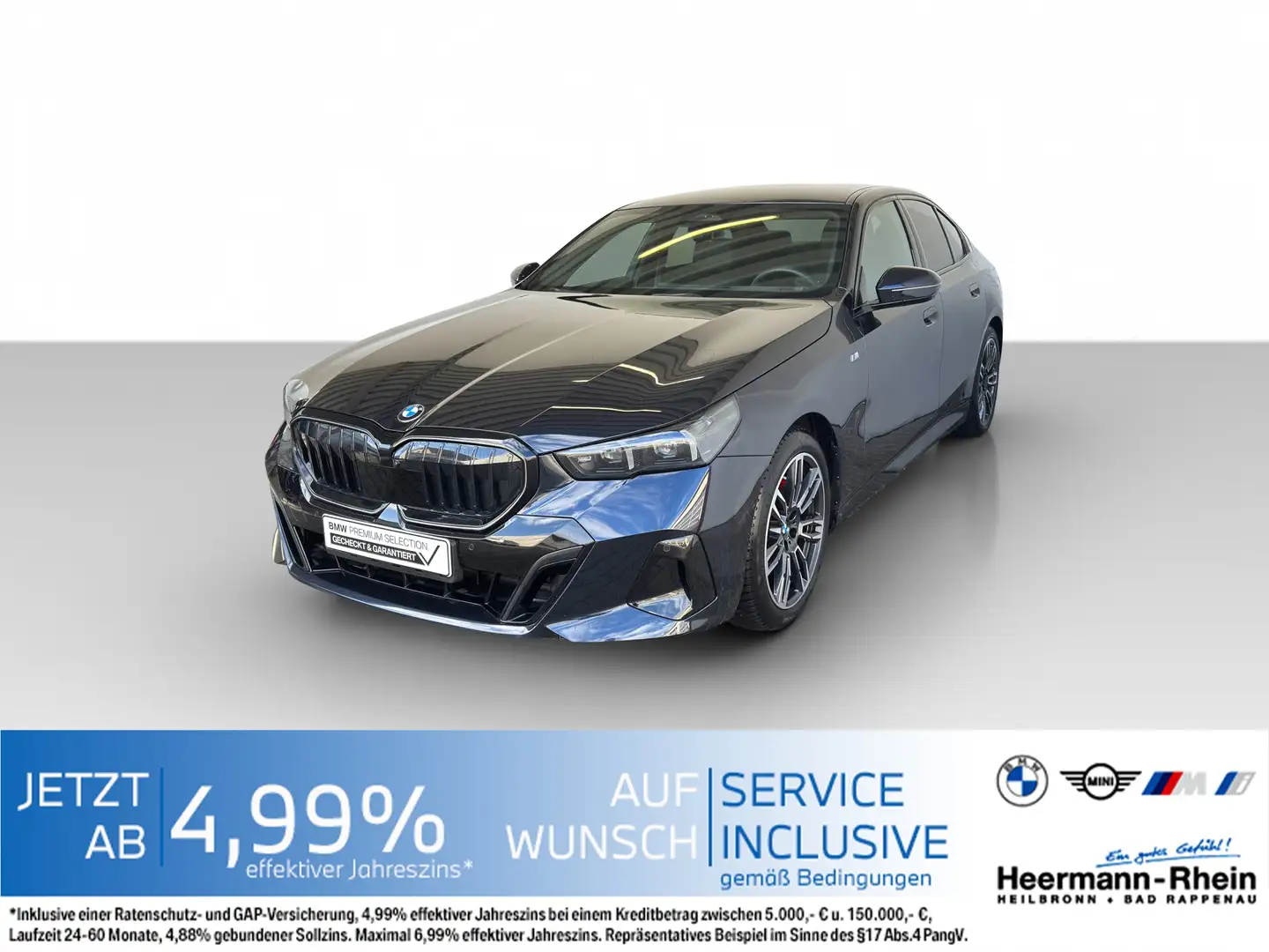 BMW 520 iA Lim. M Sport LiveCock.Standh.AHK.LED.Komfs Schwarz - 2