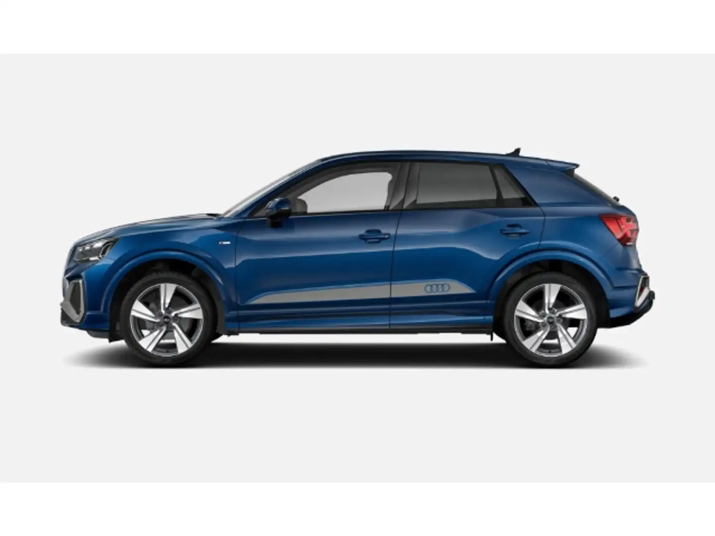 Audi Q2 35 TFSI S line Matrix AHK ACC Car-Play Blau - 2