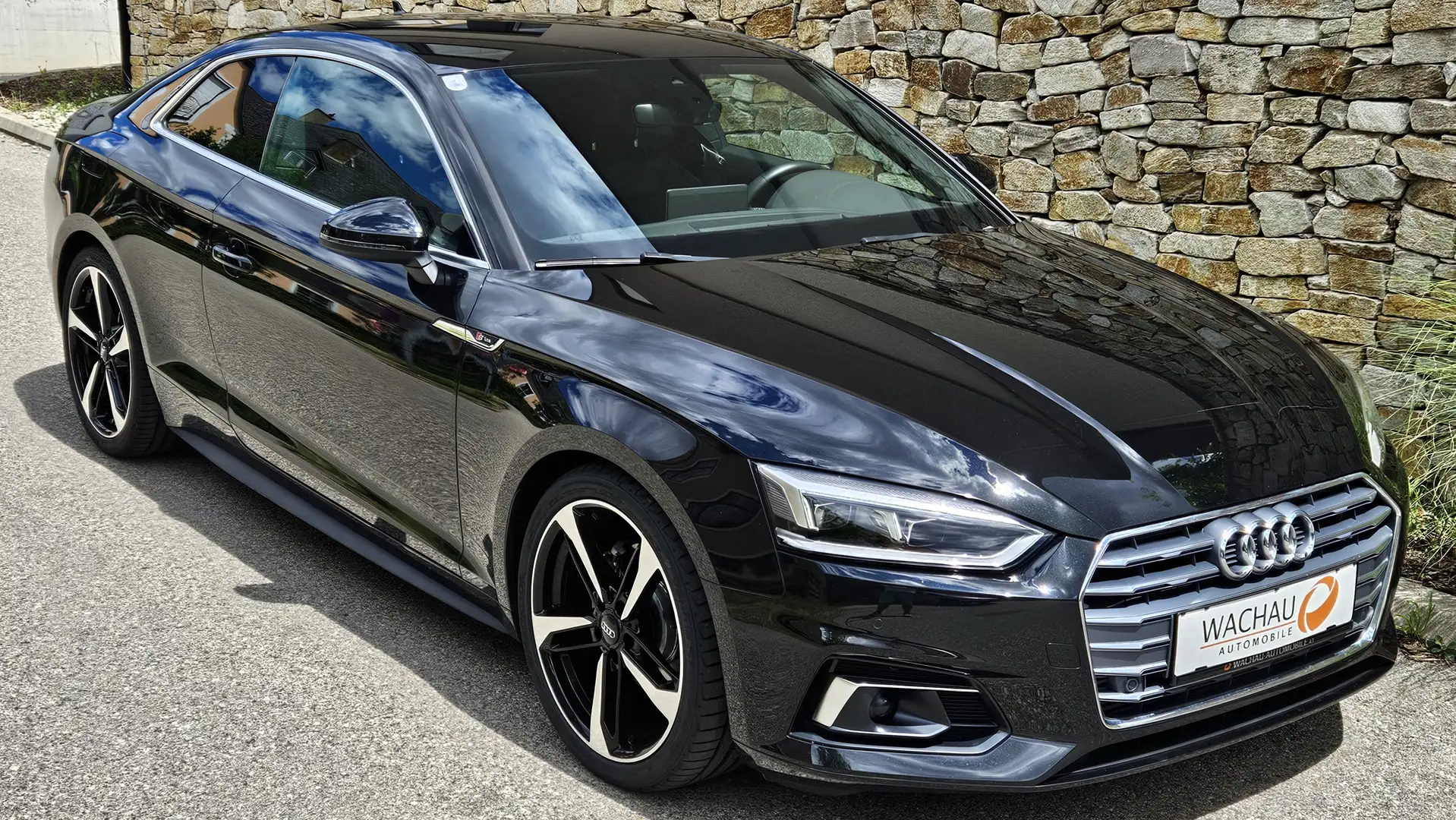 Audi A5 Coupé 40 TFSI S-tronic*3 x S-Line*20.000 Extras Schwarz - 2