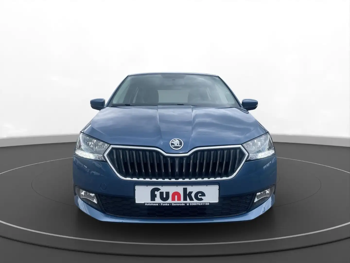 Skoda Fabia Ambition 1.0 TSI**PDC**KLIMA*LMR Bleu - 2