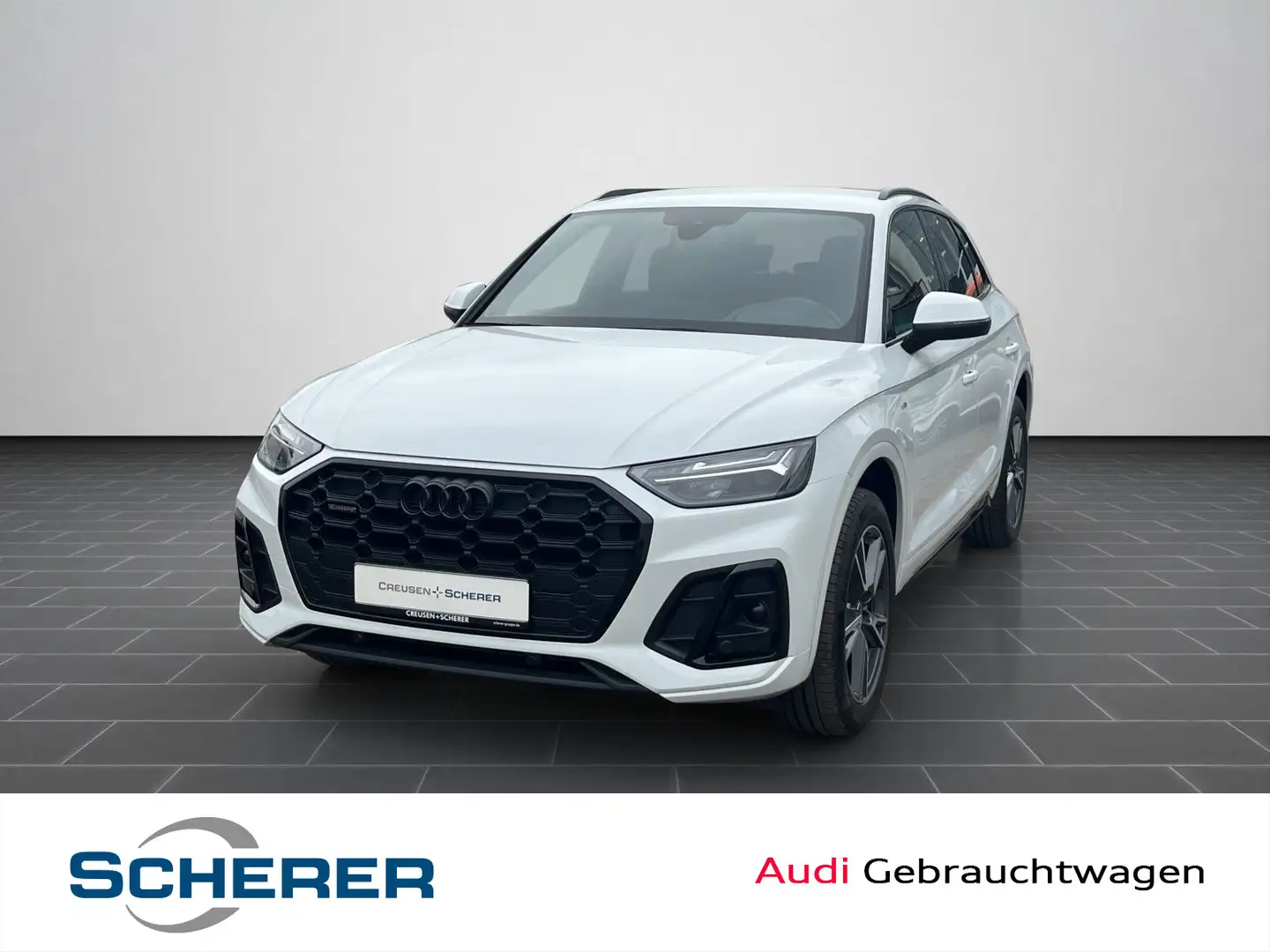 Audi Q5 40 TFSI S tronic quattro S line LED GRA DAB Weiß - 1