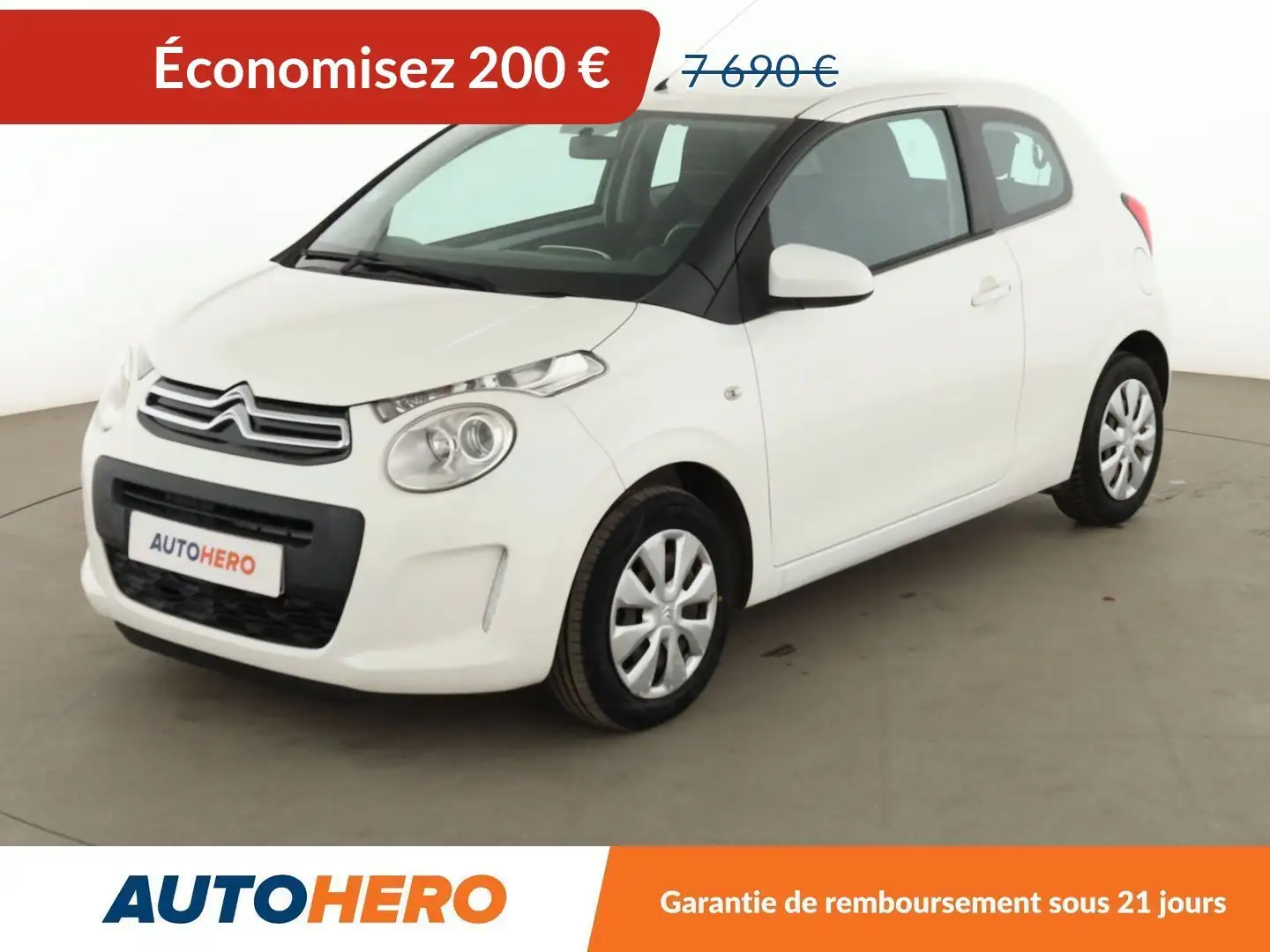 Citroen C1 1.0 VTi Feel Blanc - 1