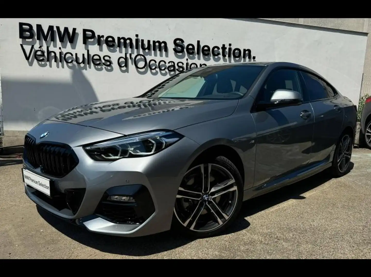BMW 218 218i 136ch M Sport Gris - 1