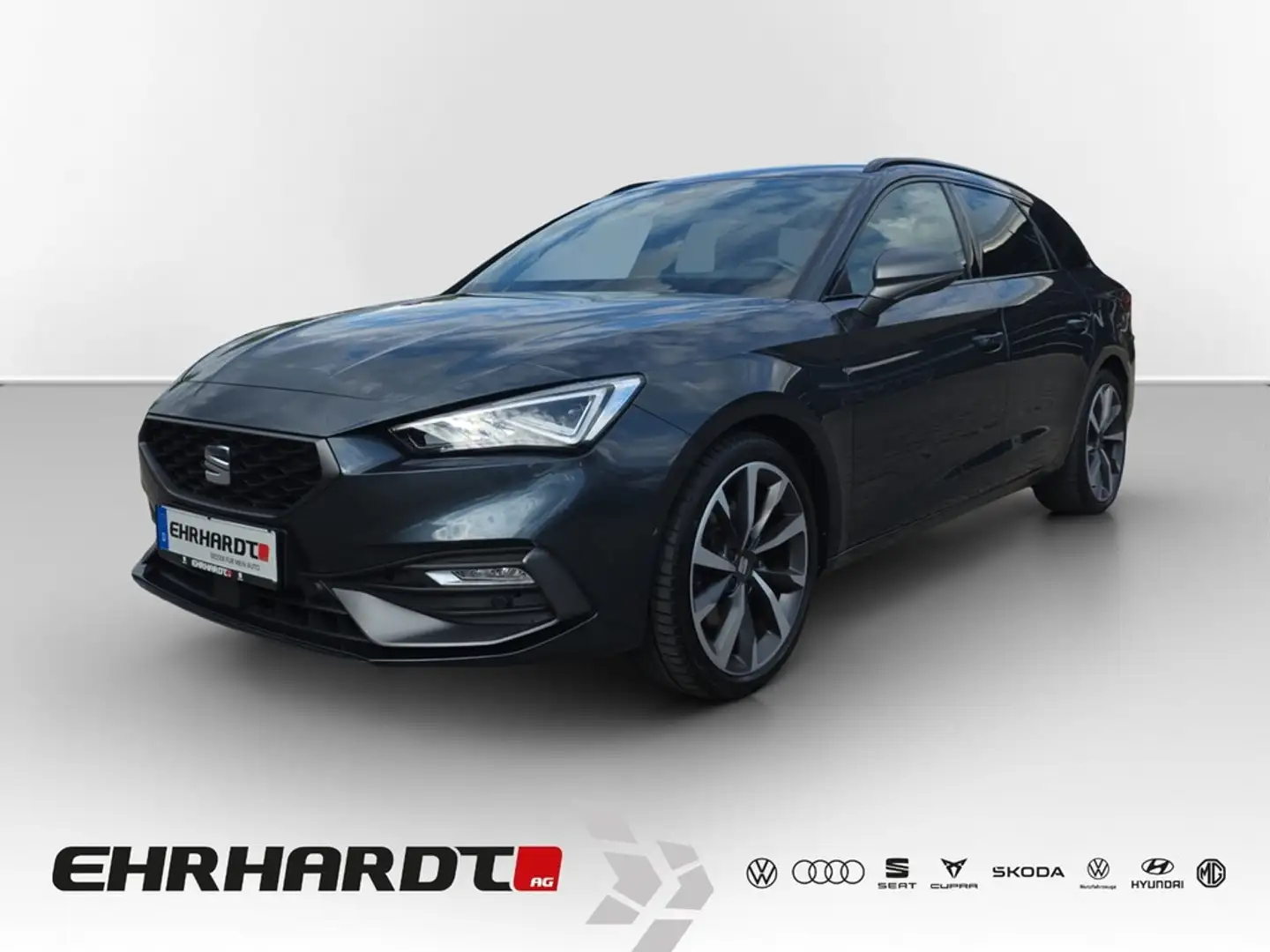 SEAT Leon Sportstourer 1.5 eTSI DSG FR DCC AHK*LED*NAVI*H... Grau - 1