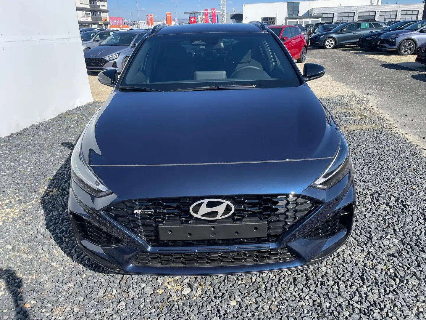 Hyundai i30 Kombi PREMIUM N-LINE SHZ NAVI PDC RFK 1.5 MPI 7... Blau - 2