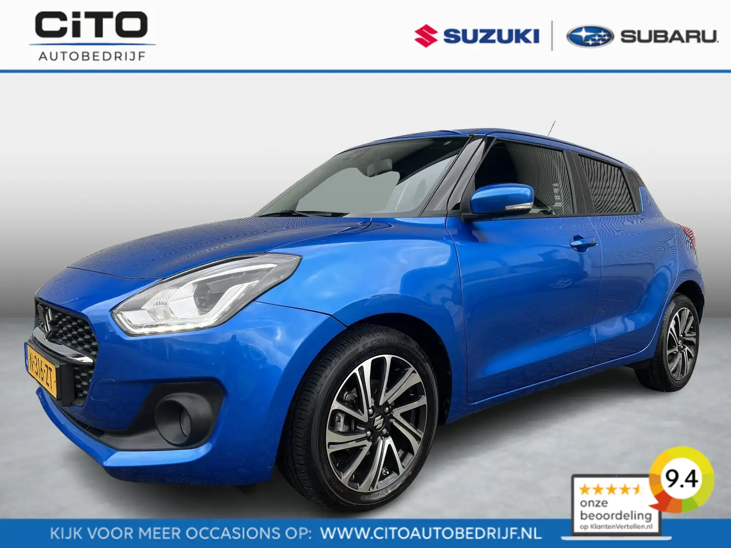 Suzuki Swift 1.2 Style Smart Hybrid CVT Automaat | Fabrieksgara Bleu - 1
