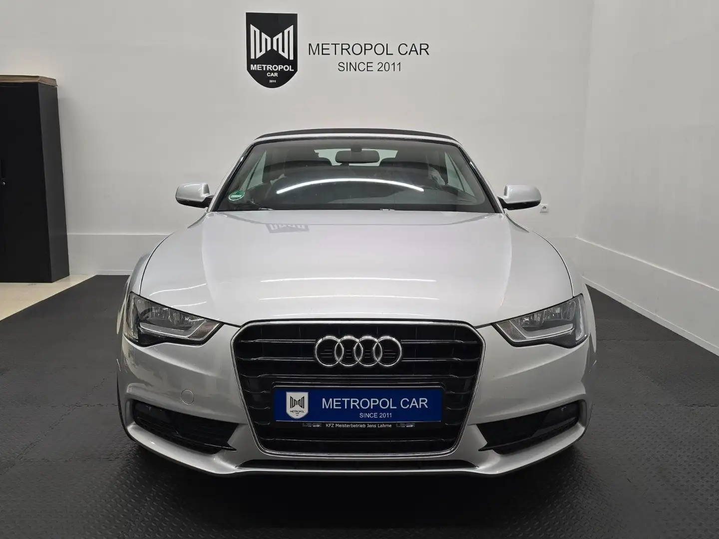 Audi A5 Cabriolet 1.8 TFSI LEDER/ALU/ZV/TÜV NEU Argent - 2